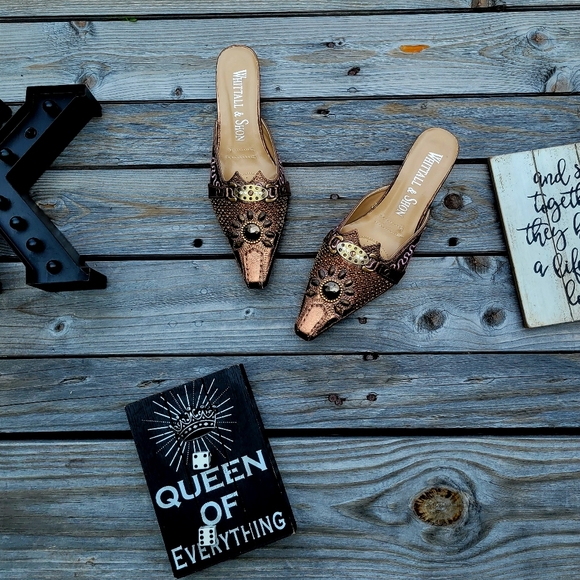 Whittall & Shon Western Style Mule - Picture 1 of 8